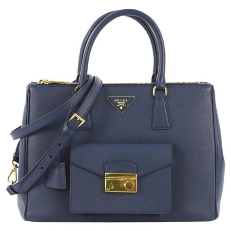 prada lux double zip tote saffiano with accessories medium purple|Prada saffiano lux bn2274.